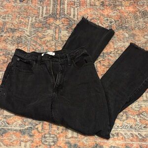Abercrombie & Fitch ultra high rise kick flare jeans